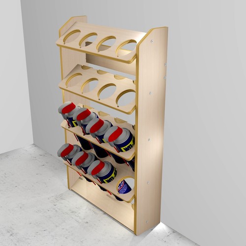 Aerosol spraydosenhalter und - aerosol,