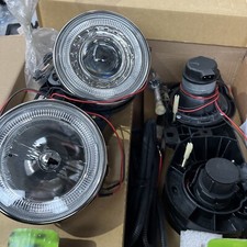 Depo Scheinwerfer Angel Eyes BMW 3er Typ E20 BJ 87-91 Chrom 