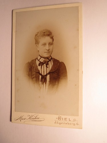 Junge frau portrait cdv - frau,