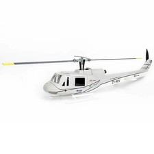 FlyWing Hubschrauber Bell UH 1D grau V4 450L GPS 800mm RTF RC Heli Neuheit 2025