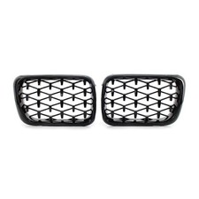 Glanz Schwarz Kühlergrill Nieren Grill Einzelsteg FÜR BMW 3ER E36 M3 1997-1999
