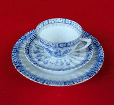 1922 Tuppack Tiefenfurt Sammeltasse Sammelgedeck Gold China Blau Gedeck Kaffee