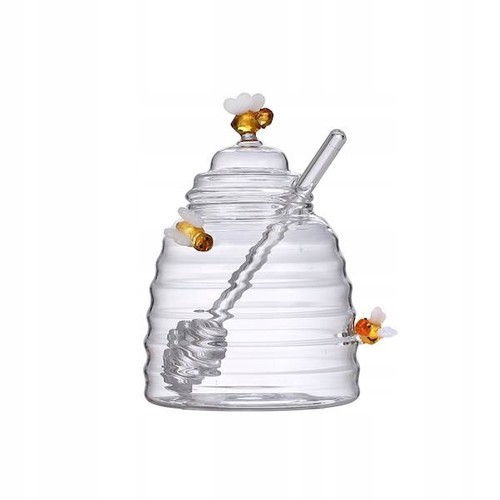 Glas honigbehälter mit - glas-honigbehÄlter,