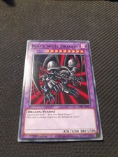 1x Schwarzer Totenkopfdrache