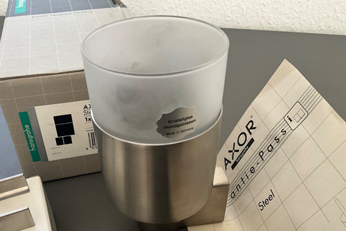 Hansgrohe axor steel becher - steel,