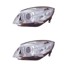 2X ALKAR HALOGEN SCHEINWERFER SATZ LINKS+RECHTS passend für SKODA FABIA ROOMSTER