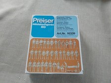 Preiser H0, 60 Unbemalte