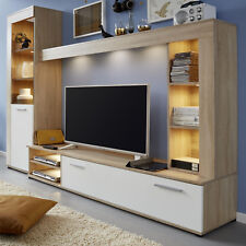 Wohnwand Schrankwand Sonoma