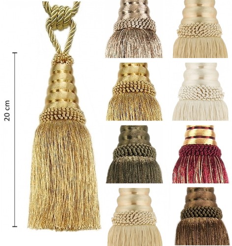 Quaste 20cm mit kordel 40cm - quaste,