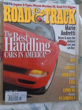 Road & Track Jun 1999 Jaguar S