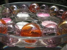 5 - 24 Glas Schwimmkerzenhalter Schwimmkerze Schwimmschale Kerzenhalter 