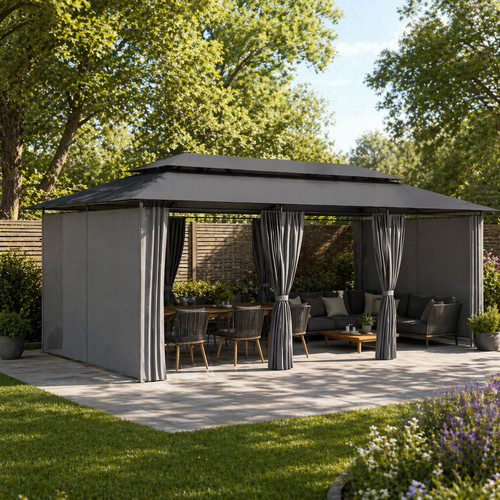 Gartenpavillon pavillon mit - pavillon,