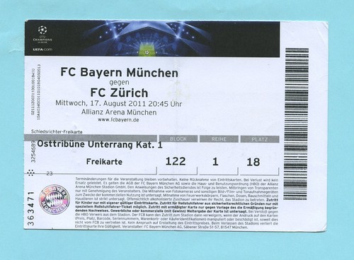 2011 fc bayern - ---, münchen