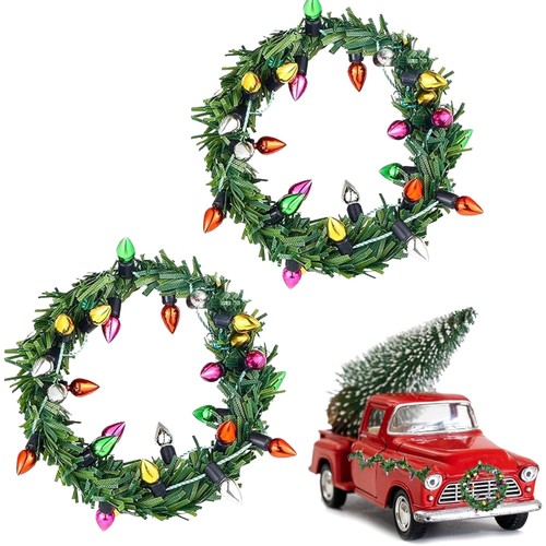 Mini weihnachtsgirlande rattan - weihnachtsgirlande,