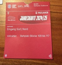 Ticket Dauerkarte FC Bayern