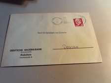 Alter Briefumschlag Deutsche Bauernbank Potsdam 1962 (2)