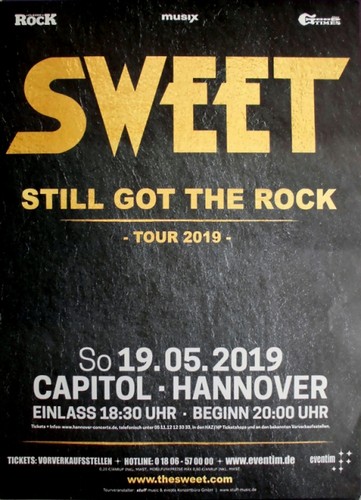 Sweet 2019 live in concert - live,