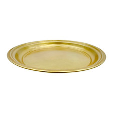 Metallteller Dekoteller rund