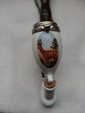 Porzellanpfeife Tabakspfeife Pfeife Porzellan Jagdmotiv Sammlerstück