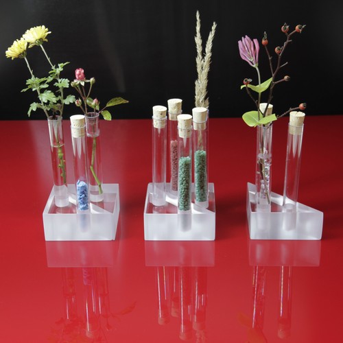Acryl reagenzglashalter - acryl,