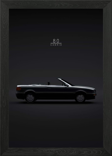 Audi a80 cabrio 1995 gerahmtes - a80,