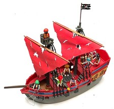 Playmobil Konvolut * Piraten * Piratenschiff / Segel-Boot * 2 Master