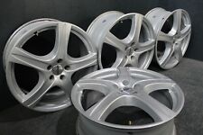 4 Alufelgen Ronal R56 in kristall-silber 7.5x19 ET45 LK 5x108 KBA 51098