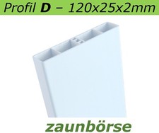 Kunststoffbretter D (120x25mm)
