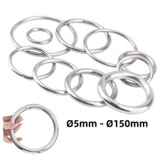 Edelstahl Rundringe Rundring