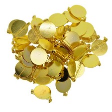 50 Stück Pin Anstecker leer