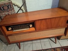 Neckermann Musiktruhe Musikschrank mit Plattenspieler  Vintage 