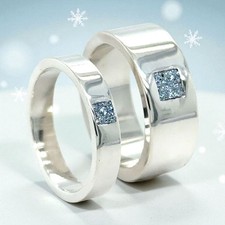 Osmiumring aus Argentiumsilber