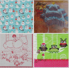 4x 20 Servietten ~ Atelier Home Fashion ~ jeweils 4 Pakete ~ NEU versch. Motive