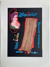Richard Lindner, Kestner Gesellschaft Plakat, 1968/69, Grafik, Siebdruck, sig.