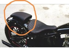 Saugpad Pad Notsitz Sitz Sozius für Harley Chopper Bobber Suzuki Honda Universal