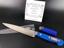 GIESSER Profi Koch-Küchenmesser Edelstahl➡️8270 18cm Klinge Kunststoffgriff blau