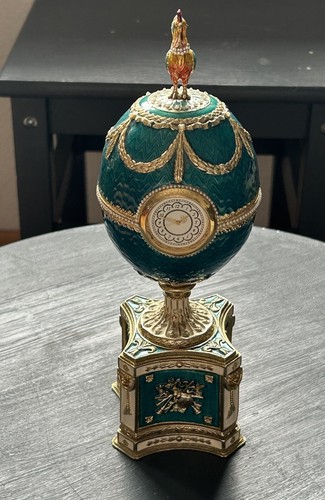 Faberge style uhr mit - uhr,