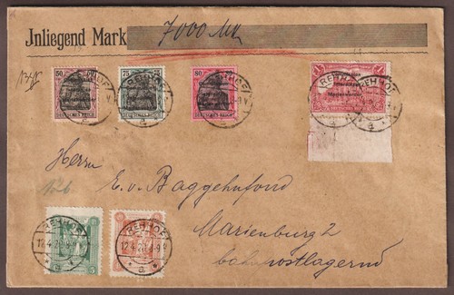Marienwerder 50 pfg - 17-20,,