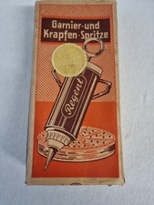 F.W. Regent Garnier,Krapfen