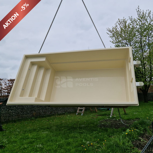 Gfk fertigpool für garten - für, |