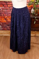 Vintage Abendmode langer Rock