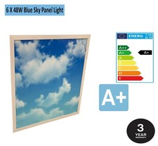 6 x 48W Himmel Wolkenmuster