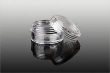 4x 3 ml Leere Acryl Dose