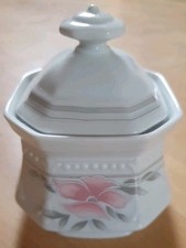 Zuckerdose Mitterteich Sissi Rosa Blüte