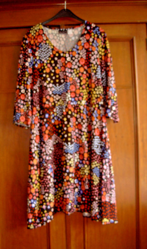 Sommerkleid viskose bunt - viskose, 42