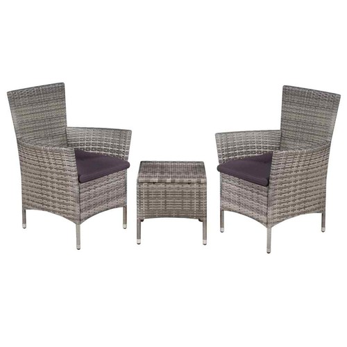 Bistro set poly rattan - bistro,