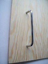 Bügelgriff Stahl verchromt Griff chrom 128 Möbelgriff 12,8 cm Schrankgriff  93