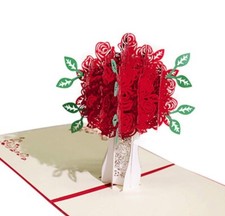 Rose Liebe Love 3D Pop up