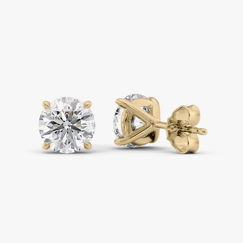 Diamant ohrring gold - ohrring, grown