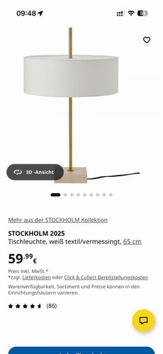Ikea tischlampe stehlampe - ikea,